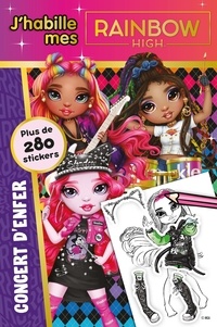 Text ebooks téléchargement gratuit Concert d'enfer - Avec plus de 280 stickers (Litterature Francaise) par Hachette Jeunesse, Stéphanie Go 9782017278665 MOBI RTF DJVU