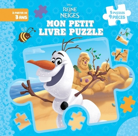 Disney La Reine des Neiges : mon livre-puzzle - 5... de Hachette Jeunesse -  Album - Livre - Decitre