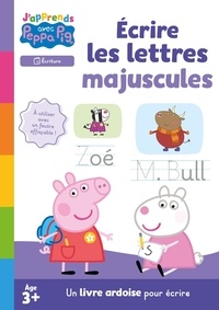  Hachette Jeunesse - Ecrire les lettres majuscules - Un livre ardoise pour écrire.