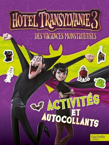 Hotel transylvanie 3, des vacances monstrueuses !. Activités et autocollants