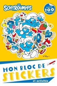  Hachette Jeunesse - Les Schtroumpfs - on bloc de stickers et activités.