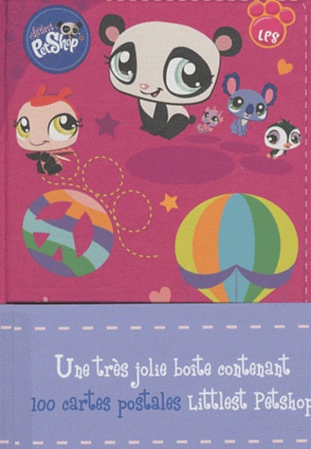  Hachette Jeunesse - Littlest PetShop - 100 cartes postales à collectionner.