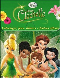  Hachette Jeunesse - Ma Pochette La fée Clochette - Coloriages, jeux, stickers et feutres offerts.