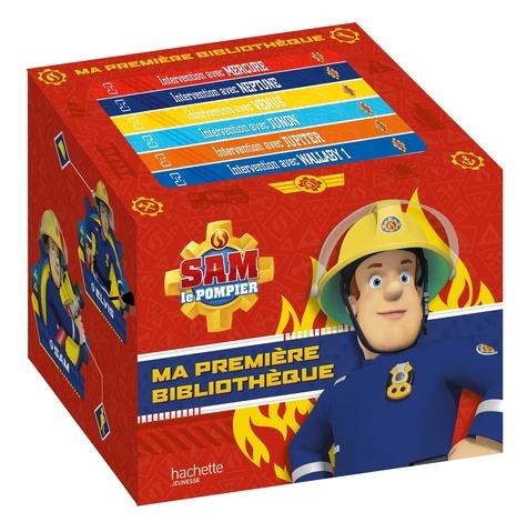 Ma première bibliothèque Sam le pompier - 6 livres de Hachette Jeunesse -  Album - Livre - Decitre