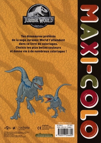 Maxi-colo Jurassic World