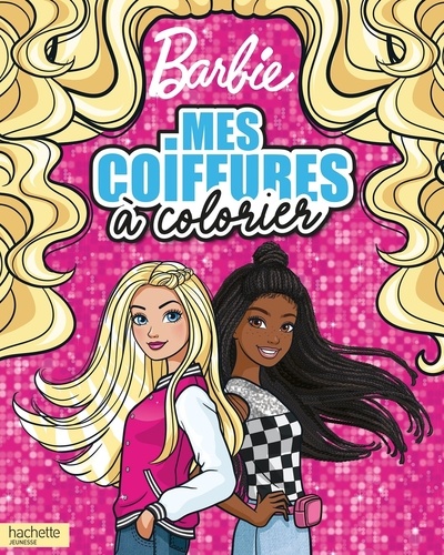 Mes coiffures à colorier Barbie