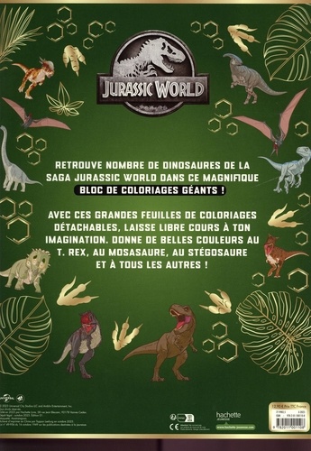 Mon bloc de colos géants Jurassic World