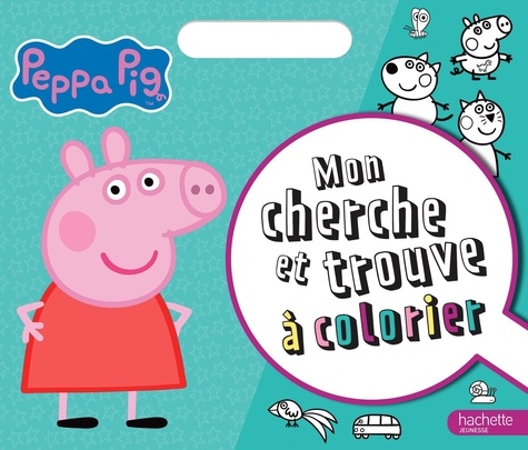 Mon cherche et trouve à colorier Peppa Pig