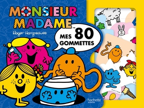  Hachette Jeunesse - Monsieur Madame - Mes 80 gommettes.