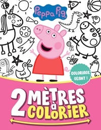  Hachette Jeunesse - Peppa Pig - 2 mètres à colorier.