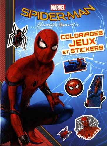 Spiderman Homecoming Coloriages Jeux Et De Hachette Jeunesse Grand Format Livre Decitre