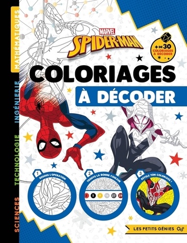 Spiderman. Coloriages à décoder