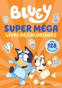 Super méga livre de coloriages Bluey