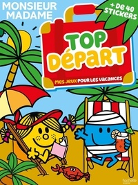  Hachette Jeunesse - Top départ - Mes jeux pour les vacances. Avec plus de 40 stickers.
