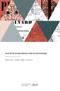  Cour d'appel - Journal de jurisprudence civile et commerciale.