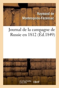  Hachette BNF - Journal de la campagne de Russie en 1812.