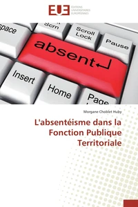 L'absentéisme dans la fonction publique territoriale