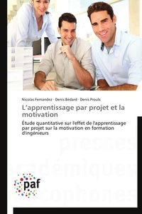L'apprentissage par projet et la motivation
