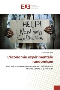 Guillaume Jean - L'économie expérimentale randomisée.