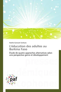 L'éducation des adultes au burkina faso