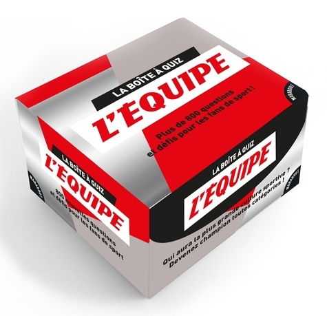  Marabout - L'Equipe - Plus de 800 questions et défis pour jouer les prolongations !.