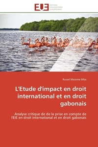  Mba-r - L'etude d'impact en droit international et en droit gabonais.