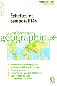 Echelles et temporalités
