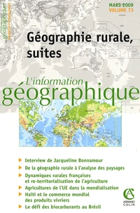 L'information géographique