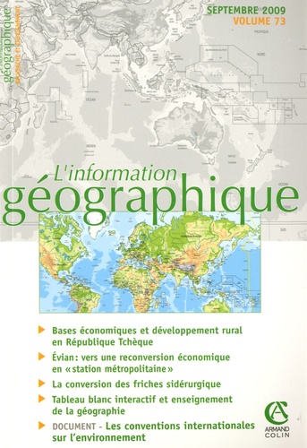 Denis Retaillé - L'information géographique N° 73, Septembre 200 : .