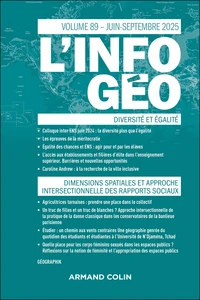 L'information géographique N° 89, juin - septembre 2025
