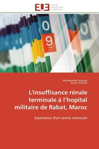L'insuffisance rénale terminale à l'hopital militaire de Rabat, Maroc