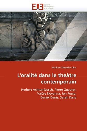  Chenetier-alev-m - L'oralité dans le théâtre contemporain.