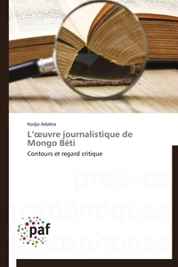 L  uvre journalistique de mongo béti