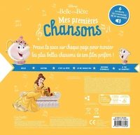 LA BELLE ET LA BÊTE - Mes Premières Chansons (Livre sonore) - Disney Princesses