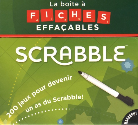  Marabout - La boîte à fiches effaçables Scrabble.