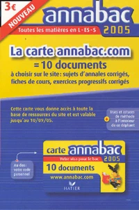 La carte annabac.com
