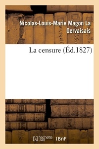 Gervaisais nicolas-louis-marie La - La censure.