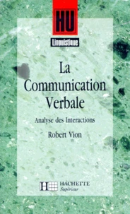 La communication verbale. Analyse des interactions