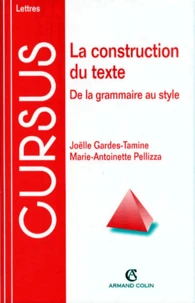 LA CONSTRUCTION DU TEXTE. De la grammaire au style