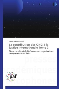  Goff-g - La contribution des ong à la justice internationale tome 2.