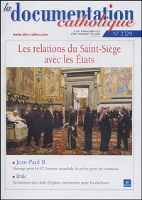 Les relations du Saint-Siège avec les Etats