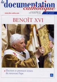 L'élection et les premiers pas du Pape Benoît XVI