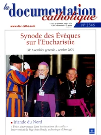 Synode des Evêques sur l'Eucharistie