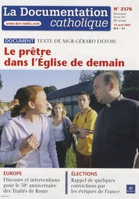 Le prêtre dans l'église de demain