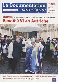 Benoît XVI en Autriche
