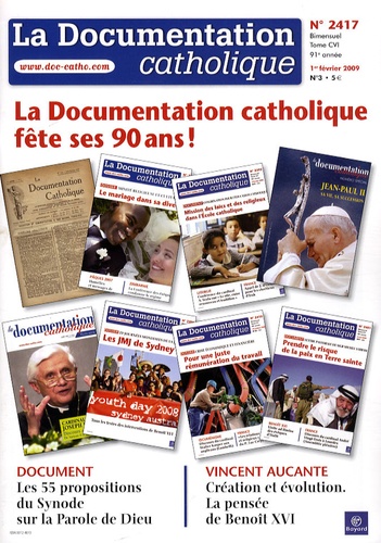 Vincent Cabanac - La documentation catholique N° 2417, Février 200 : .
