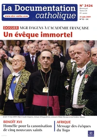 La documentation catholique N° 2426