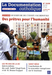 Vincent Cabanac - La documentation catholique N° 2428, Juillet 200 : Des prêtre pour l'humanité.
