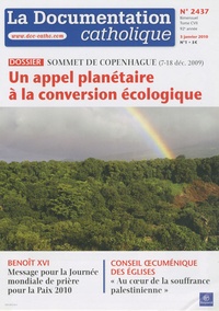 Jean-François Petit - La documentation catholique N° 2437 : Un appel planétaire à la conversion écologique.