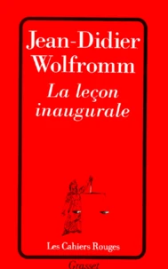 La leçon inaugurale